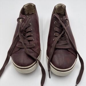 SNEAKERS SHOES UGG  BROWN Mens 8.5 Energy Brock Grizzly  Brown Lace Up Round Toe